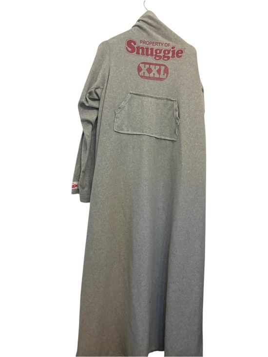 snuggie Other - Gray Women's Maxi Lounge Snuggie with Logo - XXL